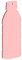 Badge Centre 20 Pack of 75mm Prime Bottle Acrylic Blanks for Keyrings, Tags etc (Baby Pink)