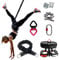 Gravity Yoga Bungee Cord Resistance Belt Set Suspension Trainer Bungee Dance Rope Bodyweight Resistance System, Ganzkörpertraining für zu Hause, auf Reisen und im Freien Muskeln aufbauen (110kg )
