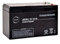Generic NX - NP7-12 12V 7Ah - Sealed Lead Acid Rechargeable Battery For General purpose, Toy Car, Alarm, Electric Bike, Feber Peg Perego Injusa & Security Electronic devices