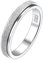 Suplight Fidget Ring Silber 925, Spinning Anti-Stress Ring, Damen Herren Drehbarer Zappelring, Sandgestrahlt, Geschenke für Männer, Größe 52