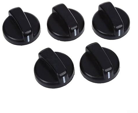 pour Lot de 5 boutons de plaque de cuisson, accessoires de réparation pour cuisinière à gaz, cuisinière à gaz, four, plaque de cuisson