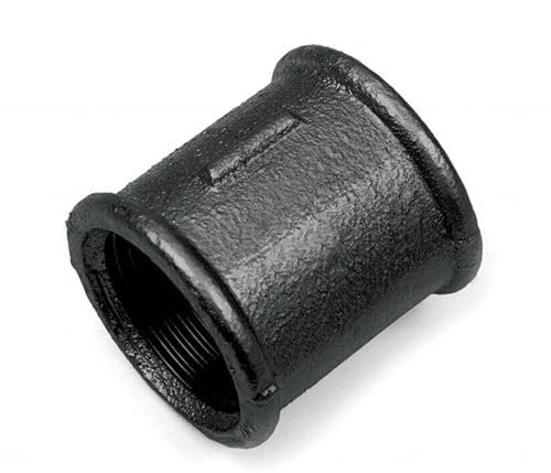 Temperguss Schwarz Muffe IG-IG, 1