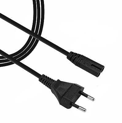 WICAREYO Cable de alimentación 2 m / 6,5 pies 2 Prong para PartyBox 100 200 300 1000 310 Party Box Wireless Bluetooth Altavoz Sistema de Audio Soundbar Cable de alimentación