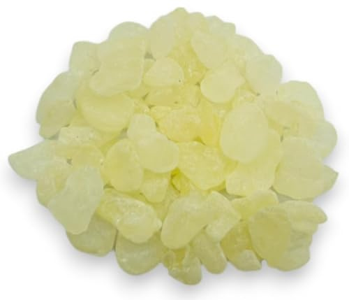 Gomme de Mastic Grecque Qualité Supérieure Mastiha Larmes Moyennes 25 - 460 grammes Très Fraîche - pistacia lentiscus (25 grammes)