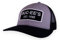 Buc-ee's Verstellbare Snapback-Trucker-Mütze mit dem Biber-Logo auf der Vorderseite, Einheitsgröße, Grau/Schwarz, Einheitsgröße