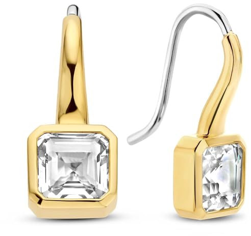 Damen-Ohrhänger TI SENTO MILANO aus 925er Silber - Zirkonia 7966ZY, Sterling Silber Zirkon