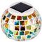 POPETPOP Mosaikkugellampe Mosaikglaslampe Im Freien Solarleuchten Für Draußen Mosaikkugellicht Solar-glaskugel-gartenleuchten Sonnenlicht Solarbetriebene Lampe Kugel Licht Draussen, 1627L59E03LW