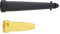 Create idea Karcher Lot de 2 buses de rechange pour nettoyeur vapeur Karcher SC 1 à 5 SG 4/2 SG 4/4 Noir/jaune