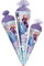 alles-meine.de GmbH Schultüte - mit 3D Glitzer - Effekt ! - Frozen - die Eiskönigin - ELSA & Anna - 35-100 cm - Größe wählbar - Holzspitze wählbar - Zuckertüte - Tüll - oder Fi..