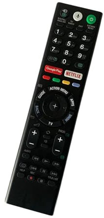 1pc télécommande de Remplacement Vocal for Sony KD-55AG8 KD-65AG8 KD-43XG8305 KD-43XF8096 KD-49XF8096 KD-55XF8096 Smart TV