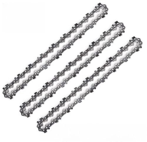 4Inch 6Inch Mini Steel Chain Saw Chains Electric Chainsaws Accessory Chains Replacement Mini Electric Chainsaw Chains(4inch 3pc)