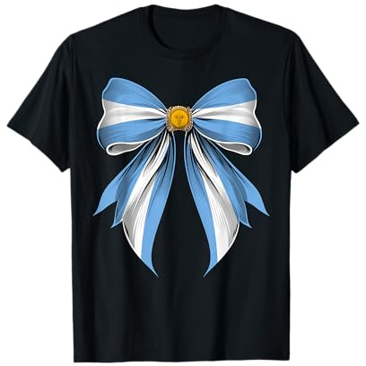 Bandera Argentina Argentino Orgullo Argentino Coqueta Cinta Camiseta
