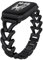KeHowy Metall Armband für Apple Watch Armband 42mm/44mm/45mm/46mm/49mm, Elegant Edelstahl Band Gliederarmband Ersatzarmband für iWatch Series 10/9/8/7/6/5/4/3/2/1/SE/SE2/Ultra 2/Ultra - Schwarz