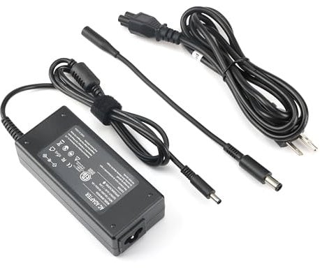FUDCOCWN 65W 45W Laptop Charger Compatible with Dell inspiron 11 13 14 15 17 3000 5000 7000 Series laptops Round Connects Chargers（ 4.5mm*3.0mm and 7.4 * 5.0mm）