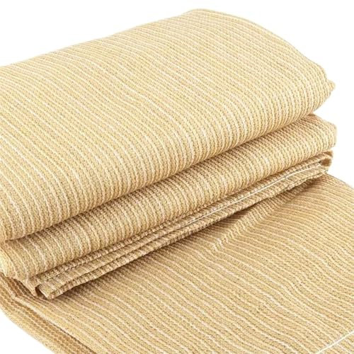 Voile d'Ombrage Rétractable, Filet pare-soleil télescopique beige ondulé 180 g/m² for cour, pavillon, pergolas, véranda, auvent, tissu d'ombrage, filets pare-soleil de terrasse Toile D'ombrage Rétract