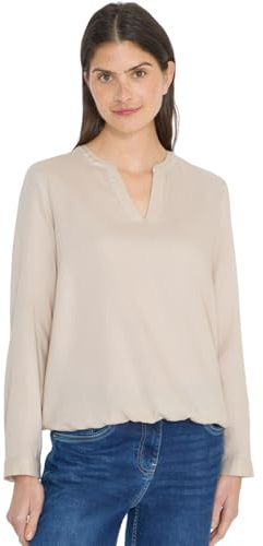 Cecil Bluse in Unifarbe