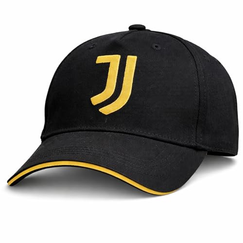 Cappello Juventus Ufficiale Modello Baseball Visiera Curva e Regolabile
