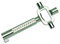 BASI 10422 668NK Universal-Steckschlüssel silber, mehrfarbig