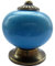 tangpan 30 mm Dargon Ball Keramik Griff Pull Knöpfe Schrank Tür Schrank Schublade Locker Vintage Retro Gold blau