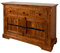 MASSIVMOEBEL24.DE Oxford Kommode Akazie 120x40x90, Farbe:Hellbraun lackiert, Größe:120x40x90 cm (BxTxH)