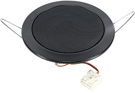 Visaton 50178 DL 8 (RAL 9005) -8 Ohm Deckenlautsprecher 1St, Schwarz