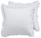 Laura Ashley Dekorativer Kissenbezug für Schlafzimmer und Wohnkultur, Baumwolle, Chloe Blue, Euro Sham, 2