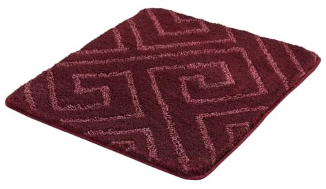 Kleine Wolke Badteppich Jenna Purple 55 x 65 cm | 100% Polyacryl