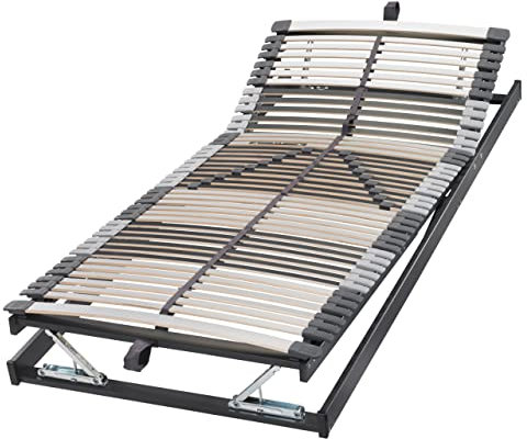 Badenia Trio 44 KFGer Lattenrost mit Gasdruckfedern, Kopf- und Fußteil verstellbar, 80 x 200 cm