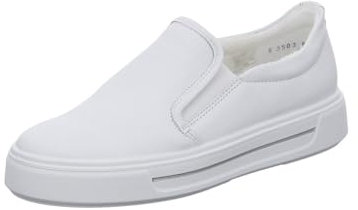 ara Damen Courtyard Slipper, Weiss, 37.5 EU Weit