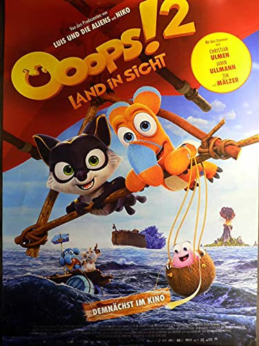 Ooops! 2 - Land in Sicht - Aileen Mythen - Filmposter A1 84x60cm gerollt