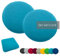 heimtexland ® 2er Pack Sitzkissen Filz Stuhlkissen Bodenkissen Polster Stuhlauflage Indoor Outdoor Kissen rund Typ631 Filzkissen Aqua 35x35 cm 2 Stück