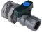 BestAlice PVC Rain Barrel Diverter Kit, 3/4 Inch Garden Faucet Connector PVC Rain Barrel Valve, Rain Barrel Spigot Kit With Bulkhead Fitting Adapter (3/4 Inch, DN20)