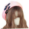 Gothic Punk Baskenmütze für Mädchen mit Herzschnalle Jk Beanie Mütze Atmungsaktiver Preppy Style Lolita Hut für Frauen Mädchen
