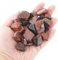 200 g Roter Obsidian Trommelsteine, Roter Obsidian Stein Handschmeichler, Nature Edelsteine, Seifenstein, Glatter Heilkristall, Sorgenstein