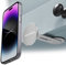 GALVANOX Magnetic Phone Holder, Fold-Away Swivel Stand Compatible with MagSafe for iPhone 12, 13, 14, 15, 16 Pro Max | Bedroom Nightstand, Desk, Kitchen and More (Low Profile Sidemount/Under-Mount)