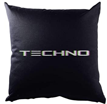 Urban Backwoods Techno Glitch Kissen Dekokissen