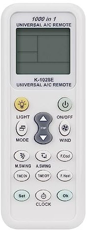 ALLIMITY Universal Reemplazo de Mando a Distancia Aire Acondicionado adaptar por York Trane Mcquary Carrier Air Conditioner AC A/C K1028E K-1028E