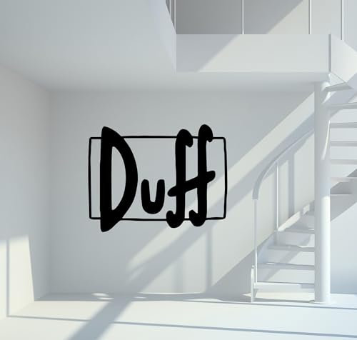 Wandtattoo Duff Beer Größe L - ca. 100cm x 79cm