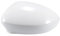 QUARKZMAN Cubierta de Espejo Retrovisor Izquierdo para Fiat 500 2007-2023 - Reemplazo de Tapa de Espejo Blanco - Cubiertas de Protección Exterior para Decoración