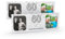 Diamanthochzeit Banner selbst gestalten mit Foto und Text Silber I Hochzeitsbanner (50cm x 150cm) personalisiert für 60 Jahre Ehejubiläum I Fahne selbst gestalten