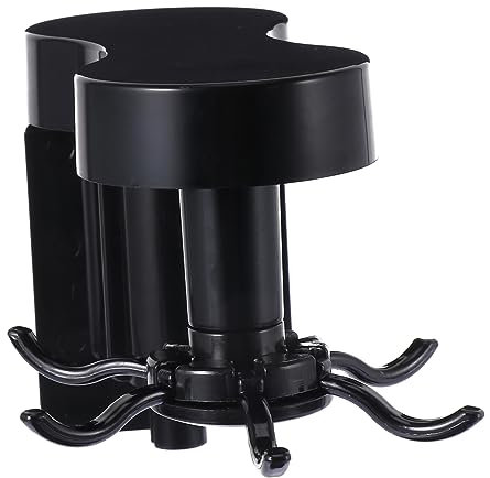 Amosfun 3 Pièces Brancher étagère de Rangement de Cuisine Rack de Stockage Rotatif Etagere Rangement étagère Rangement étagère de Rangement en Plastique Support de Stockage Black