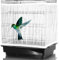 COYUN 1 Piezas Cubierta Jaula de Pájaros,Colector de Plumas,Rejilla Jaula para Loros, Cubierta de Red Universal Suave para Jaula de Pájaros, Receptor de Semillas para Pájaros Loros Mascotas Falda