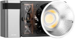 ZHIYUN MOLUS X100 Combo V2 Verbesserte Version Bi-Color 100W Led Videolicht mit APP [Official] Tragbar COB Videoleuchte,Videoleuchte Studiolicht, mit 17317 Lux/2700~6500 K/CRI≥95/TLCI≥97