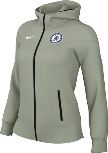 NIKE Fc Chelsea Tech Windrunner Nike Football Fleece-kapuzenjacke Für Damen Giacca con cappuccio in pile Donna
