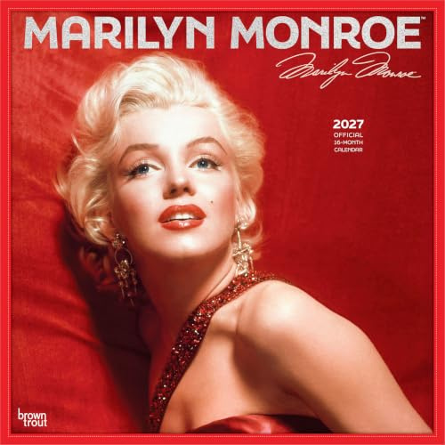 Marilyn Monroe 2027– 16-Monatskalender: Original BrownTrout-Kalender [Mehrsprachig] [Kalender] (Wall-Kalender)
