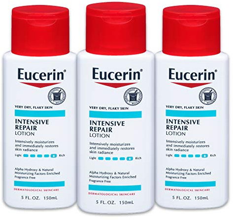 Eucerin Intensive Repair Very Dry Skin Lotion 5 Fluid Ounce (Pack of 3)
