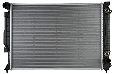 Nissens 60423A Kühler, Motorkühlung | Kompatibel mit: AUDI A6 C5, A6 C5 Avant, ALLROAD C5