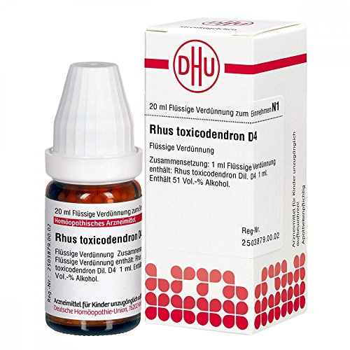 DHU Rhus toxicodendron D4 Dilution, 20 ml Lösung