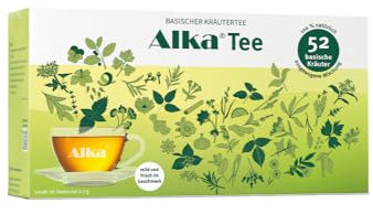Alka® Tee: Basischer Kräutertee aus 52 Kräutern - 96 Teebeutel à 2 g