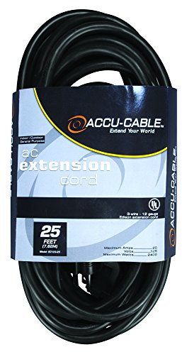 ADJ Products EC123-25 Bühnen- und Studio-Stromkabel